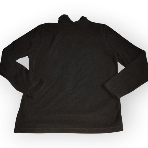Reebok Black Half-Zip Pullover Sweater - Picture 4 of 4
